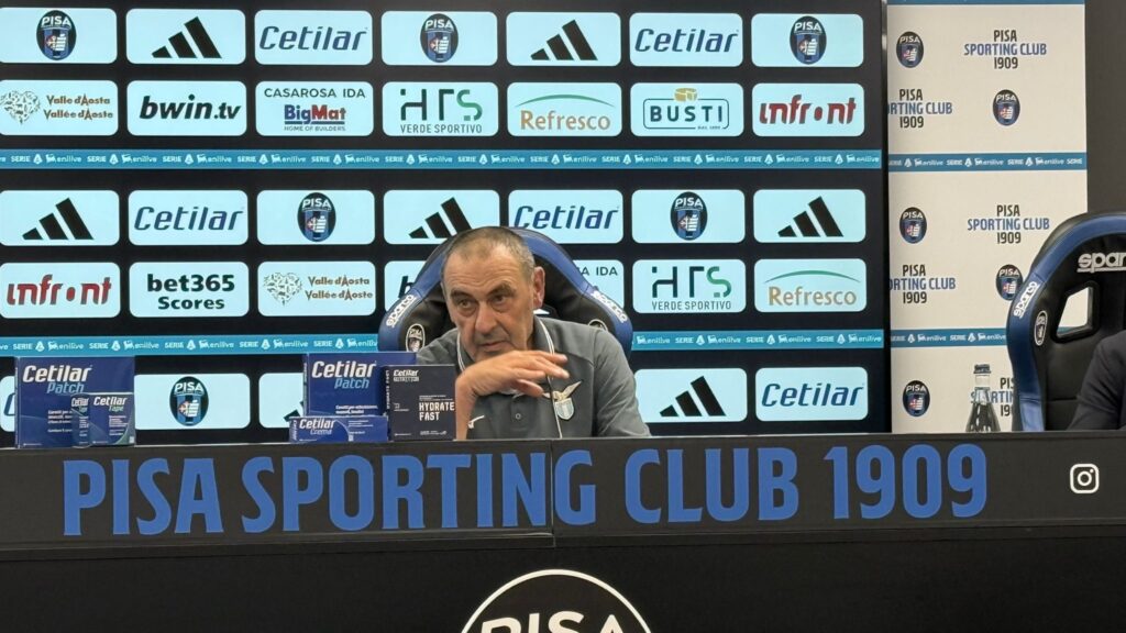 Maurizio Sarri conferenza