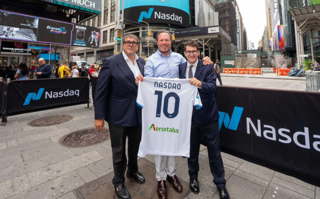 Floridi ed Enrico Lotito a Wall Street