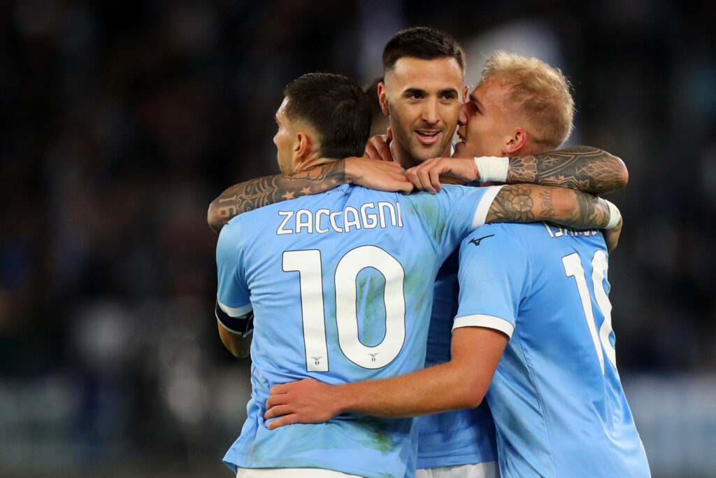 Zaccagni, Isaksen e Vecino