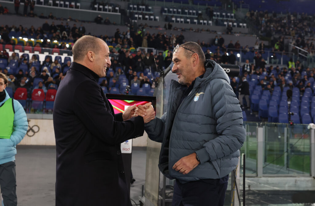 Maurizio Sarri e Allegri
