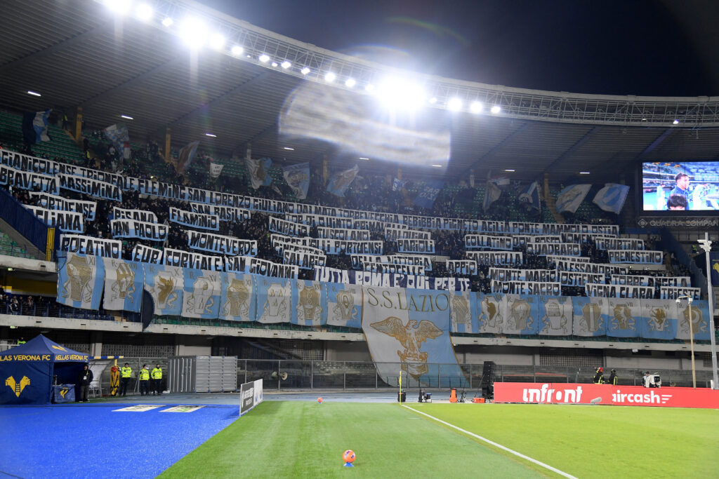 Tifosi Lazio a Verona