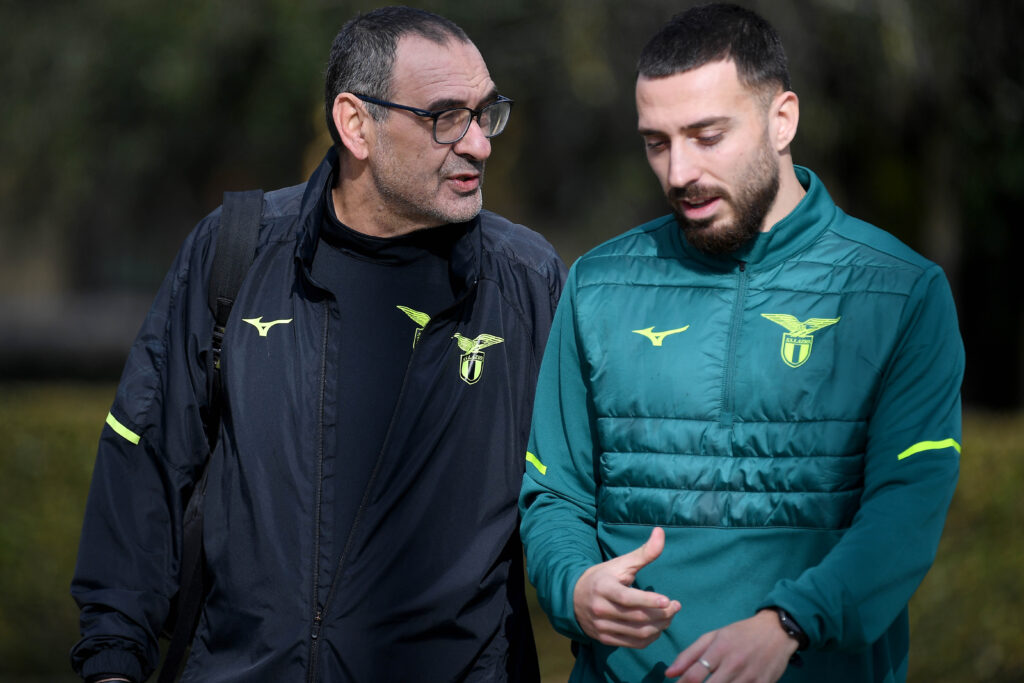 Maurizio Sarri e Gila